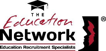 the education network red logo
